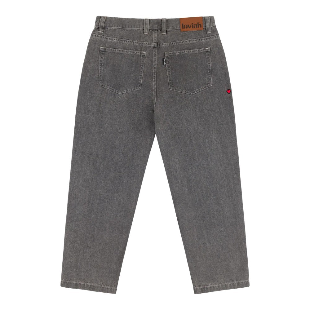 Pantalon en jean ample à 5 poches Lviah Og
