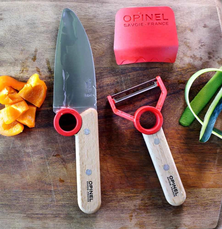 Coffret Opinel Le Petit Chef Rouge