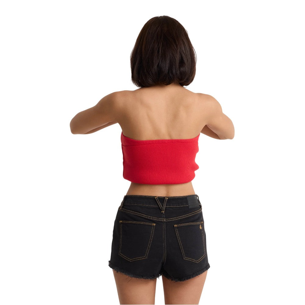Volcom Women's Merlin Twist Knit Top