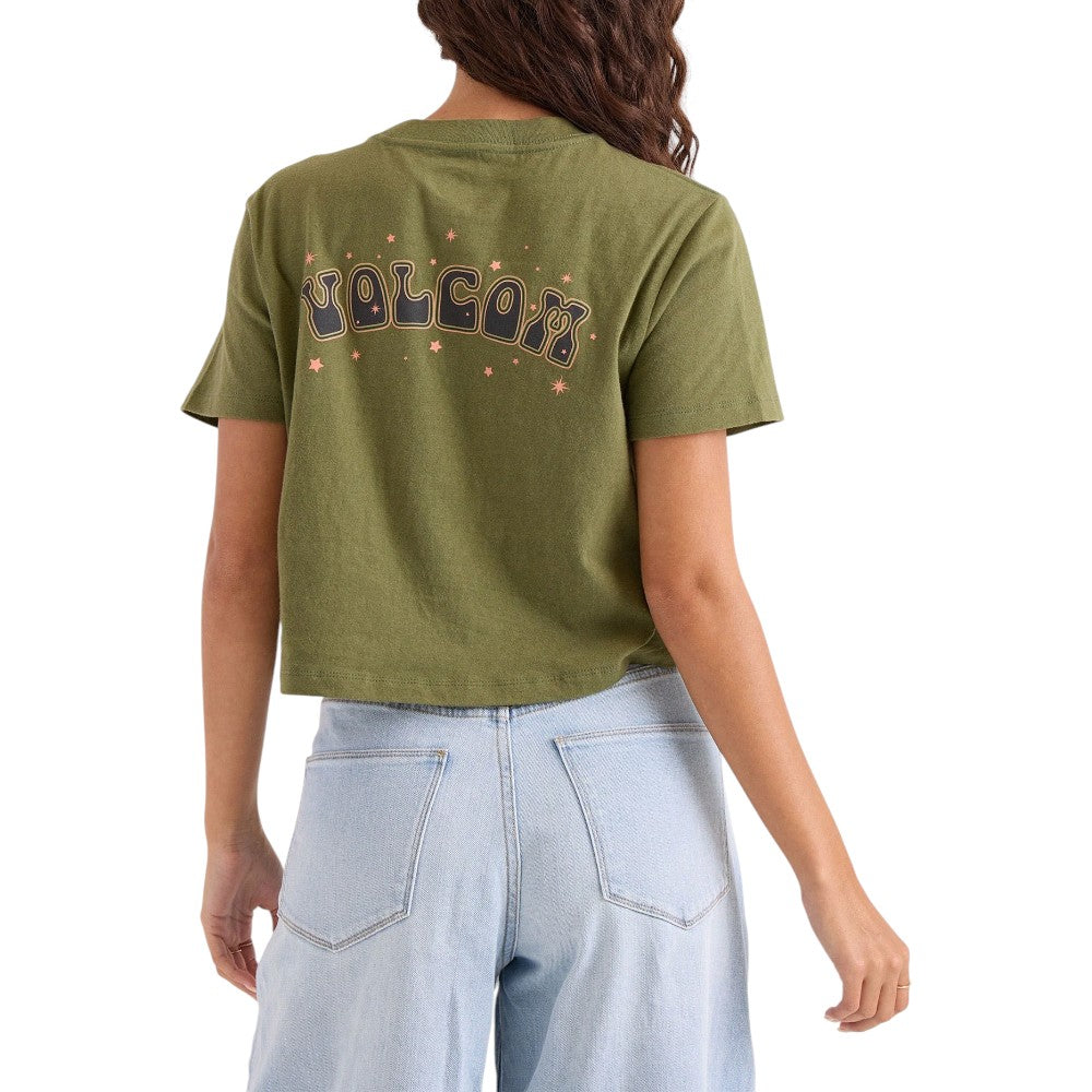 T-shirt à poche Volcom Super Melt pour femme