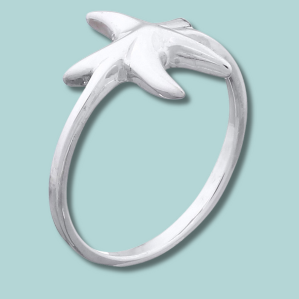 River Sea Starfish Ring