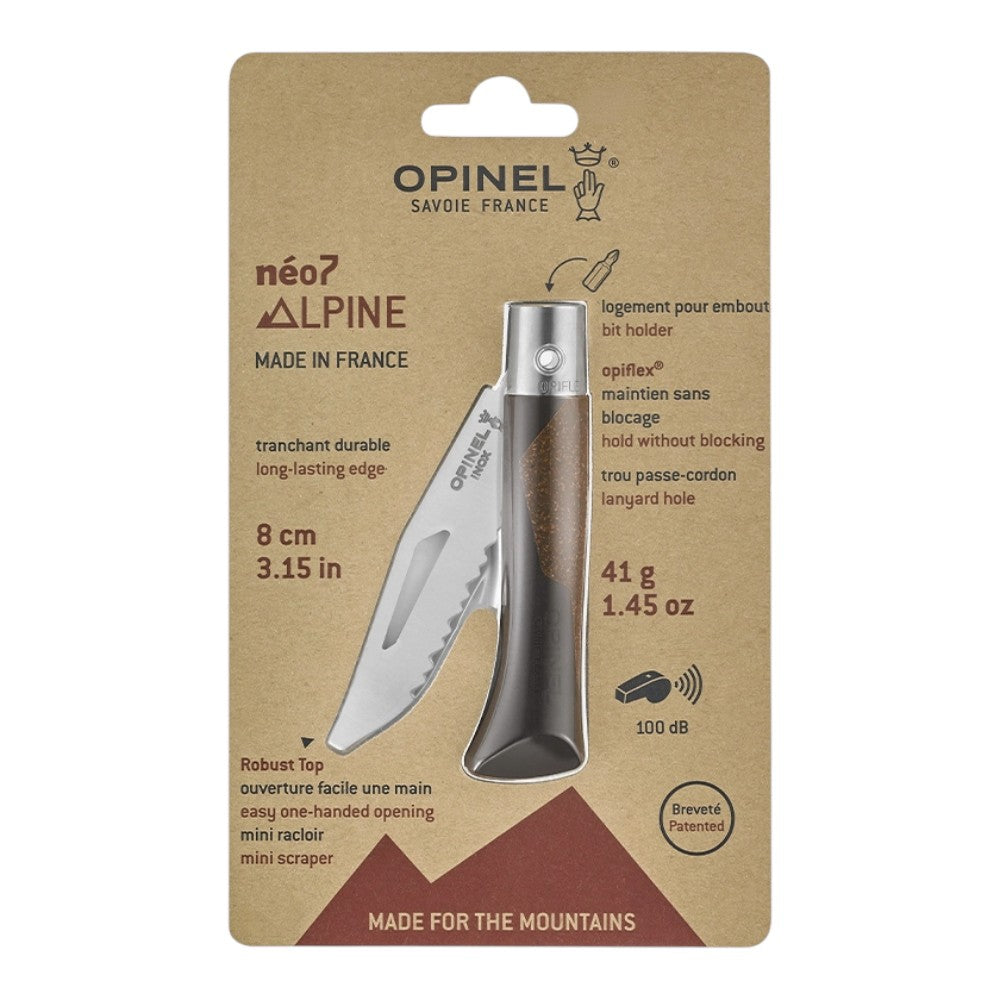 Opinel Néo7 Alpine Brun Foncé