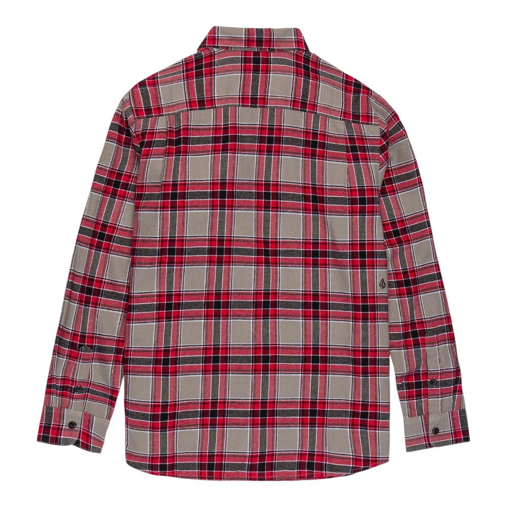 Chemise à manches longues à carreaux Caden pour homme Volcom
