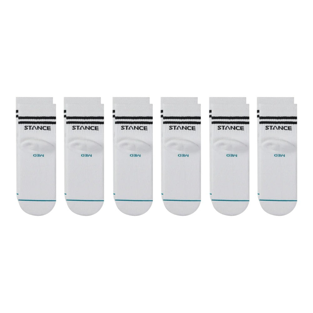 Stance Core 6-Pack Qtr Crew Socks