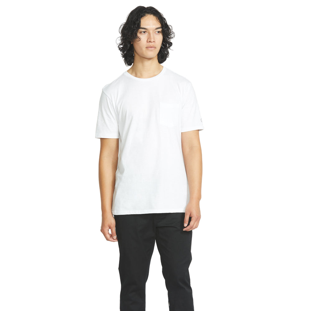 Volcom Solid Pocket T-shirt - White