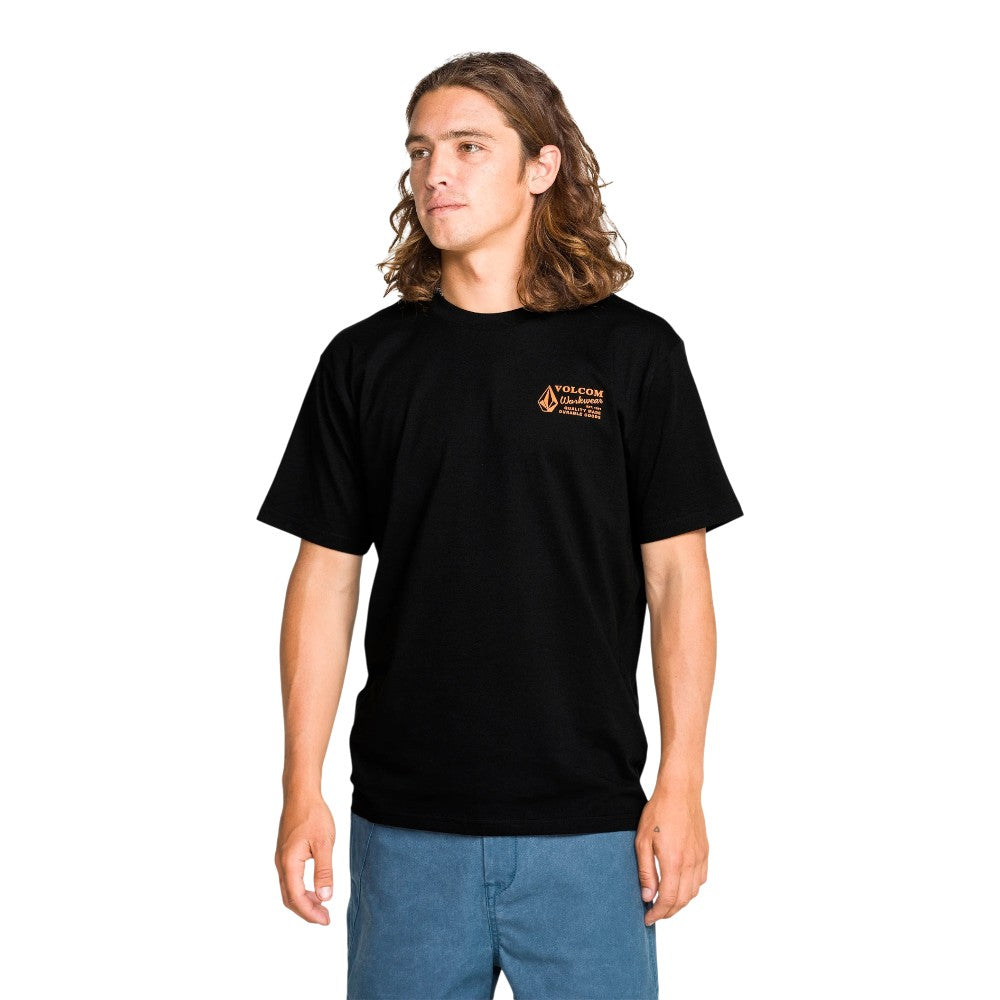 T-shirt Volcom Workwear manches courtes pour homme