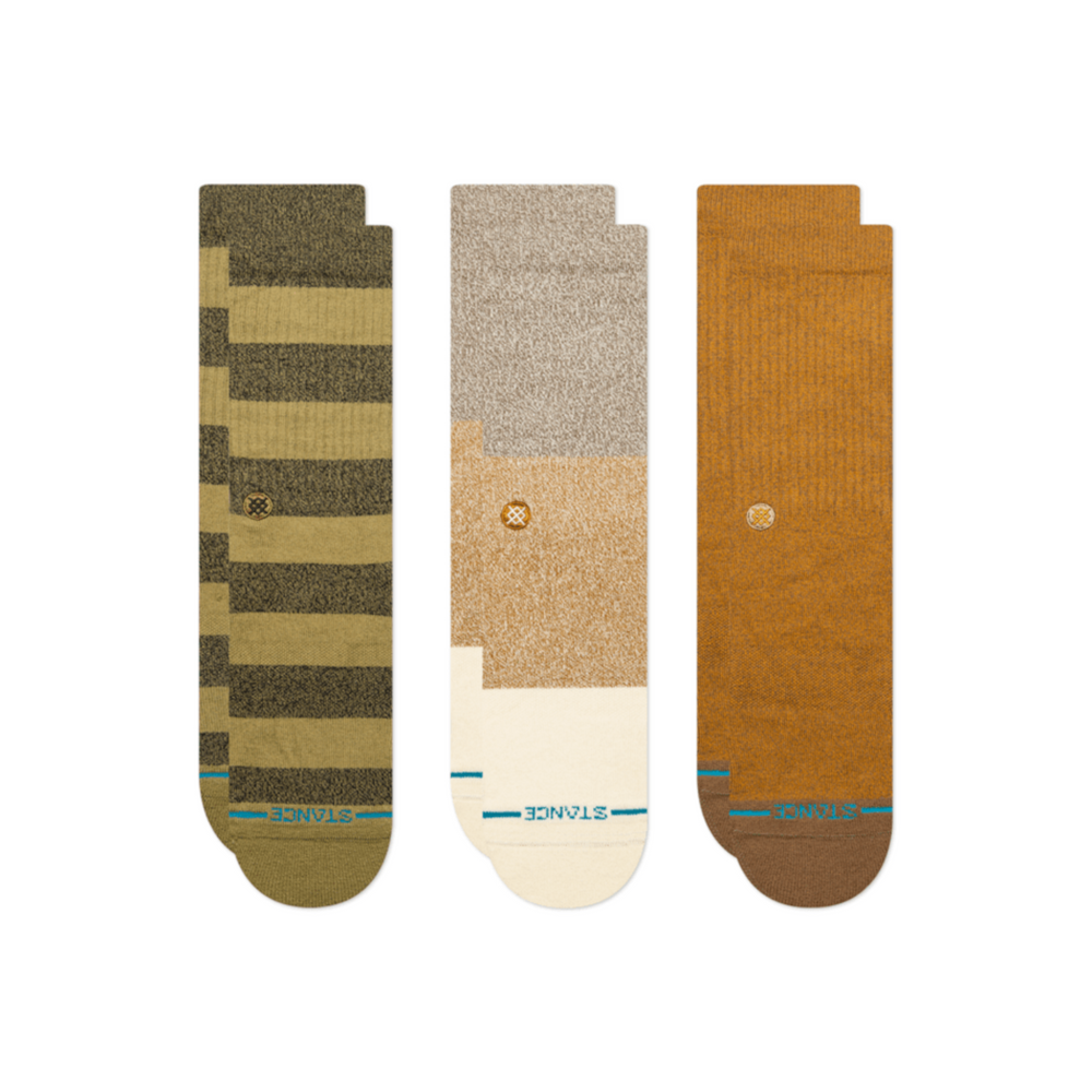 Stance Butter Blend™ Crew Lot de 3 paires de chaussettes