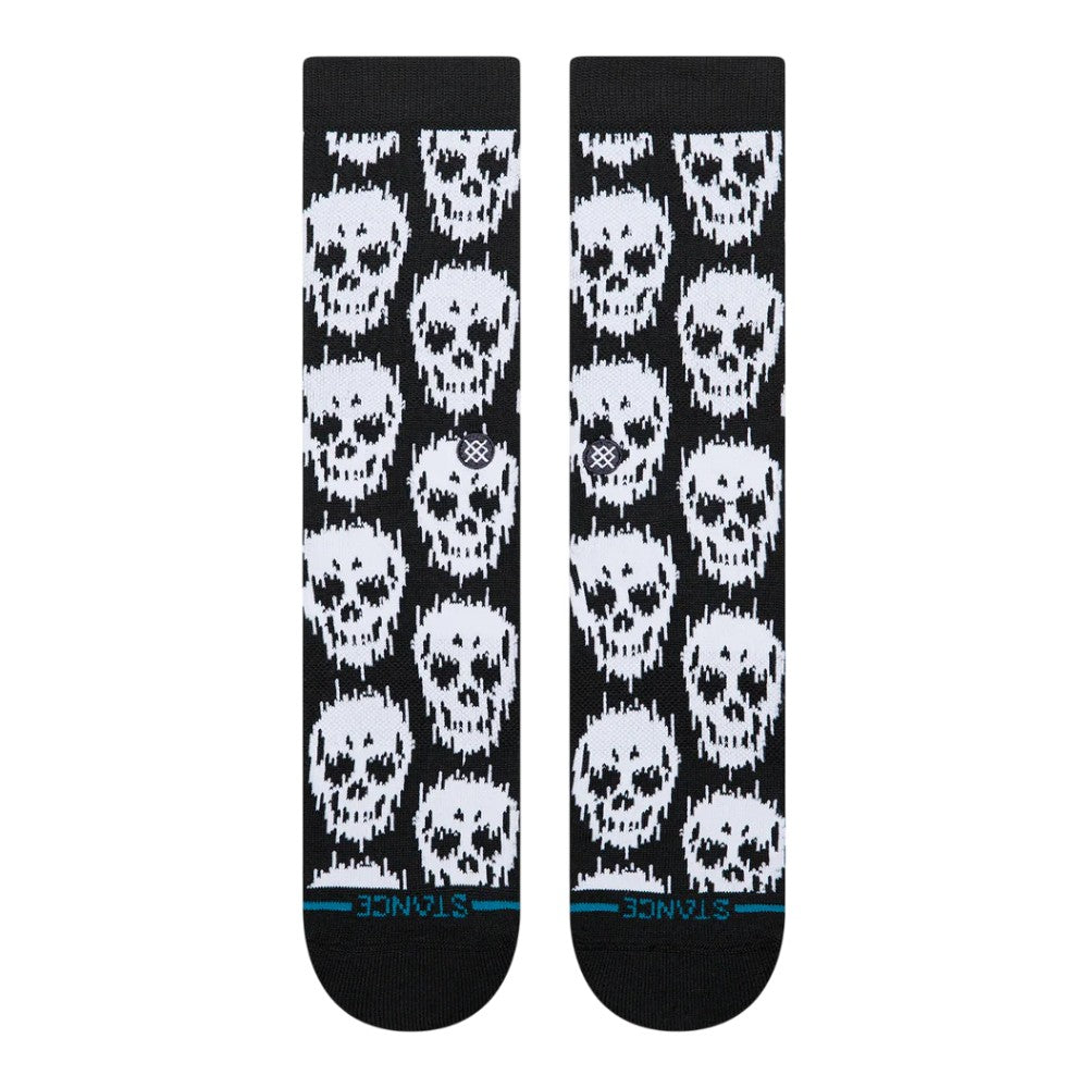 Stance Static Skull Crew Socks