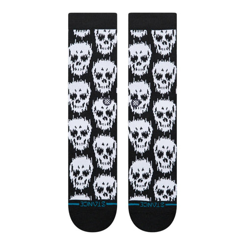 Stance Static Skull Crew Socks