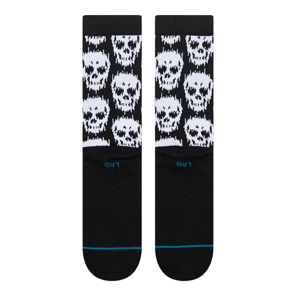 Stance Static Skull Crew Socks