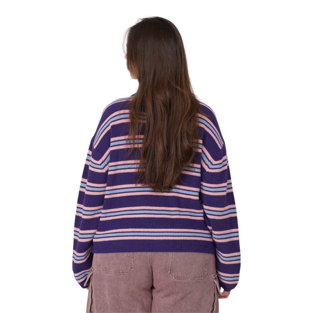 Notice The Reckless Arctic Dawn Half Zip Sweater