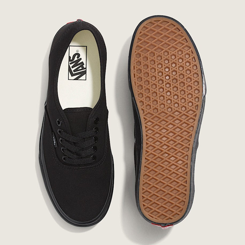 Vans Unisex Authentic Shoes - Black Black