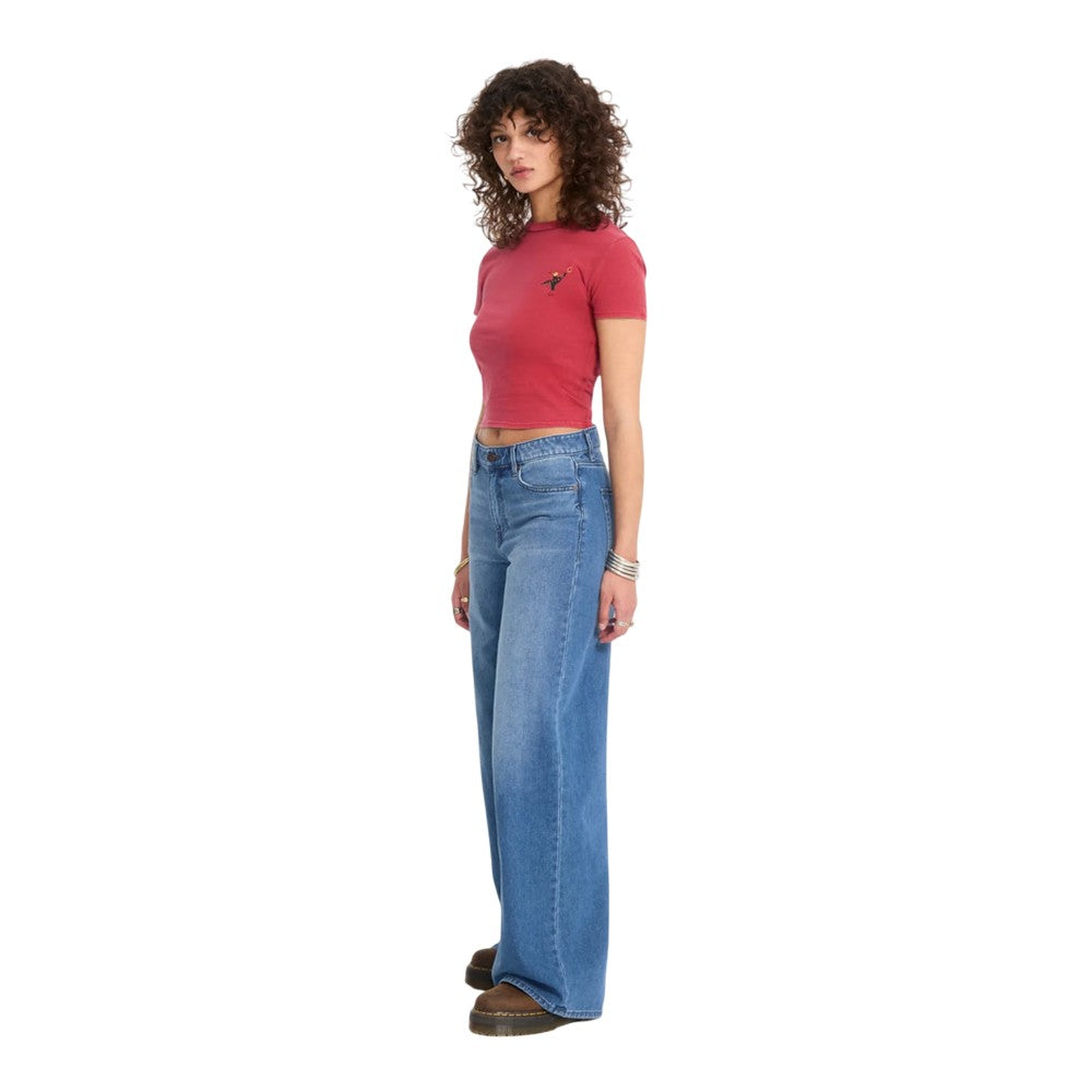Pantalon taille basse Volcom Stoned BF pour femme