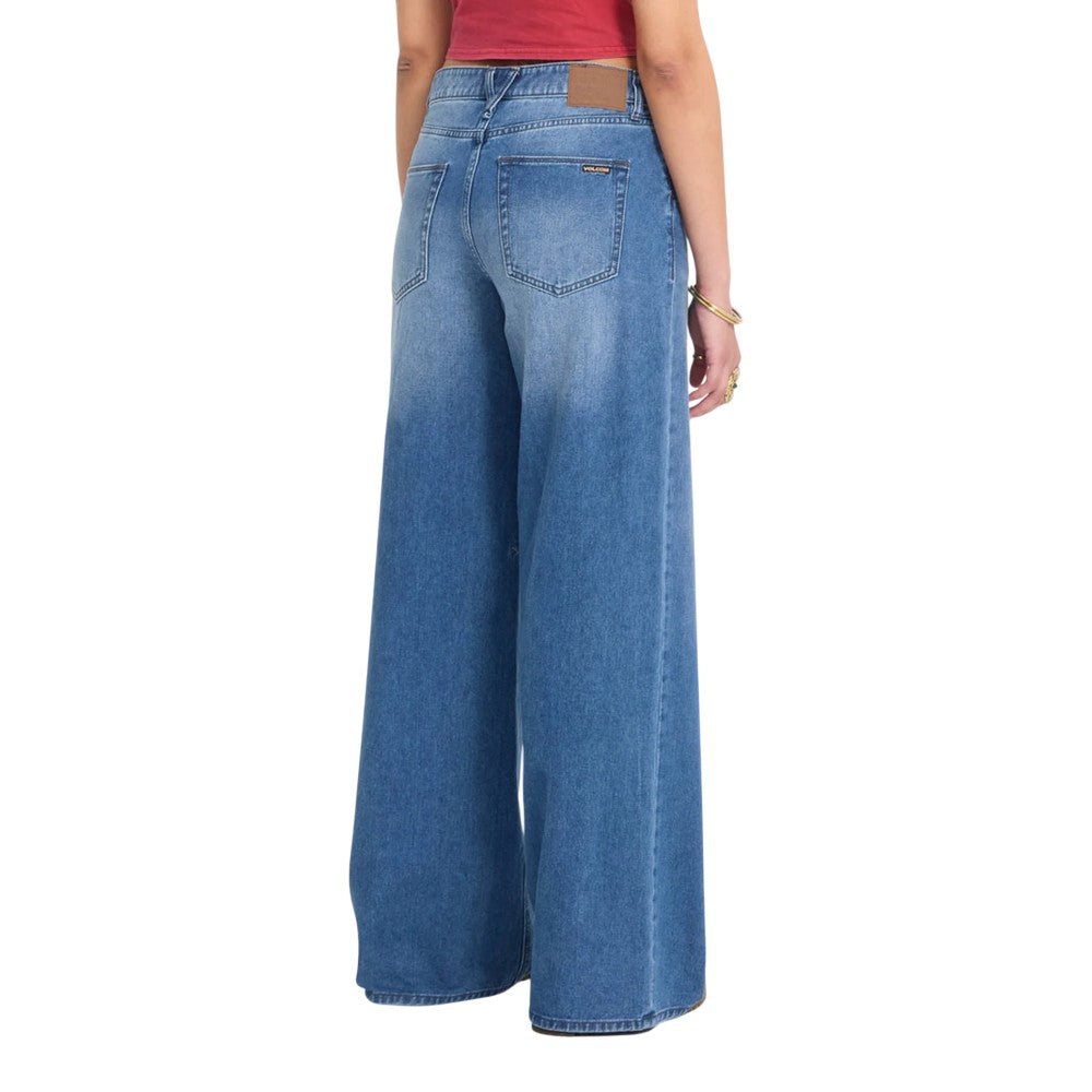Pantalon taille basse Volcom Stoned BF pour femme