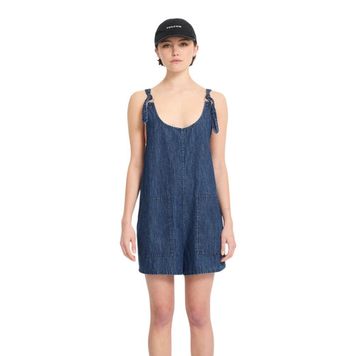 Volcom Women's Lived In Romper Shorts