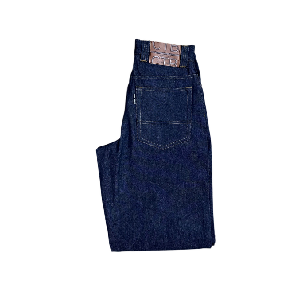 Chain To Bank Billions Baggy Fit Denim Pant