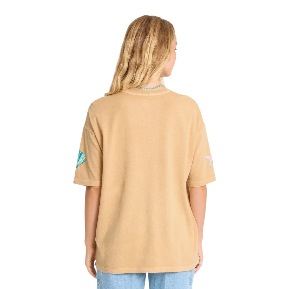T-shirt Salty Since Manches Courtes Femme Billabong