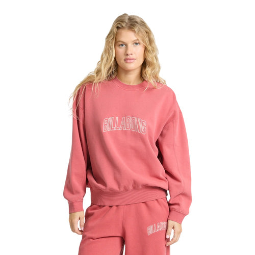 Sweat-shirt polaire à col rond Billabong Vibes Kendal pour femme