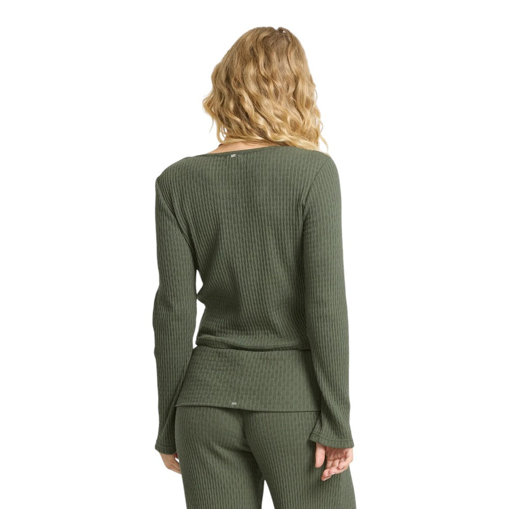 Billabong Women's Sweet Coast Ls Knit Top