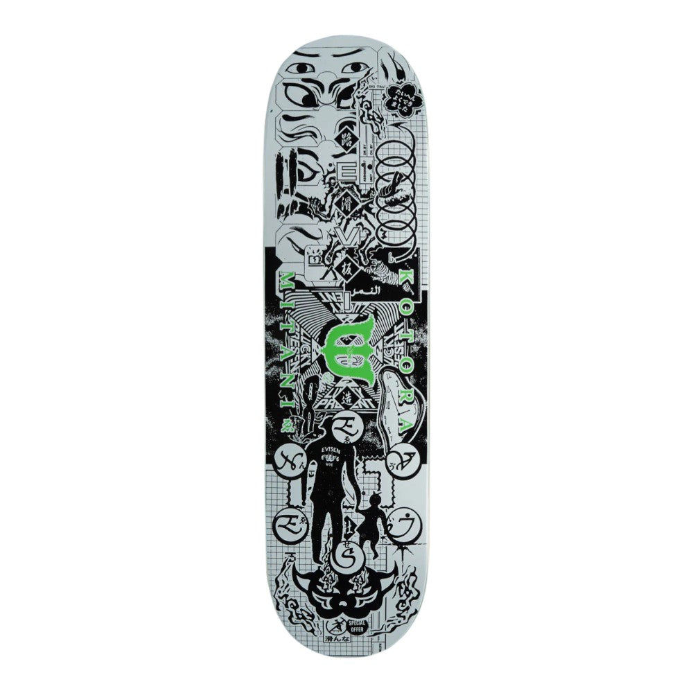 Evisen Kotora New Channel Skateboard Deck 8.38