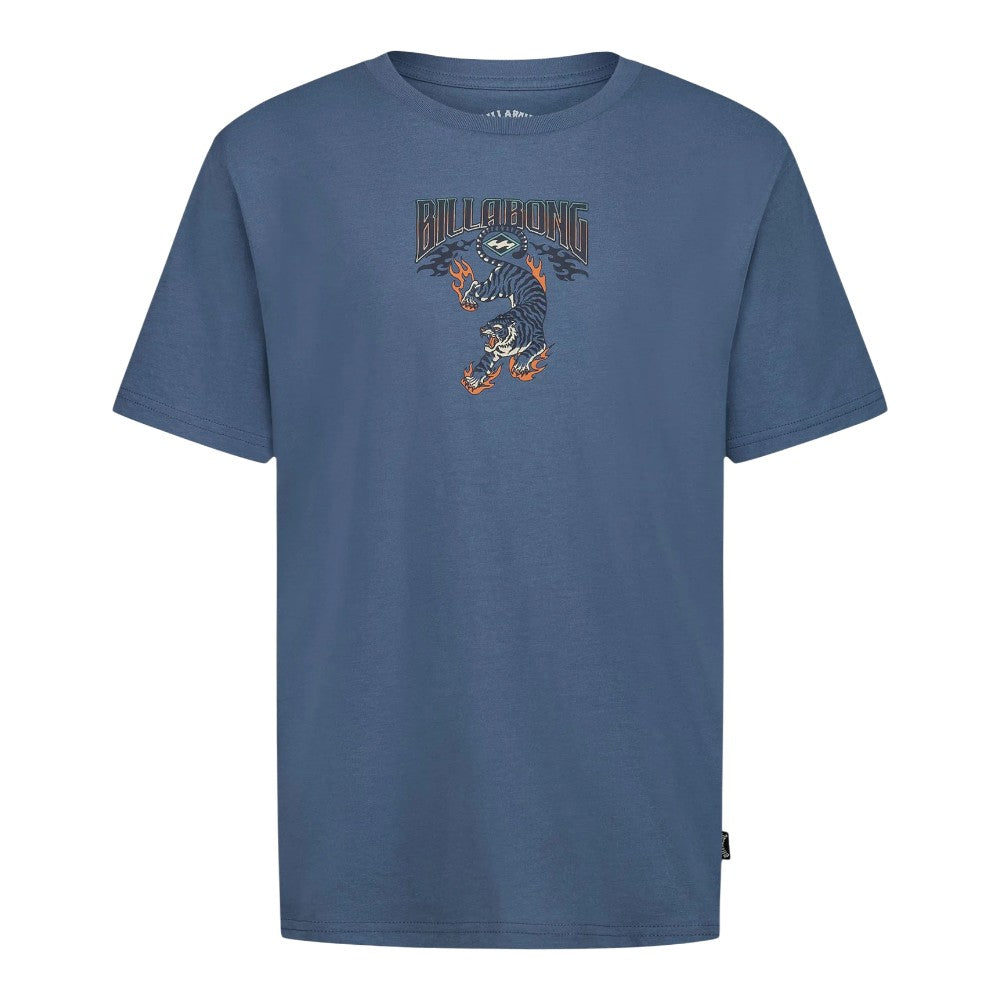 T-shirt Billabong Inferno Tiger manches courtes pour garçons