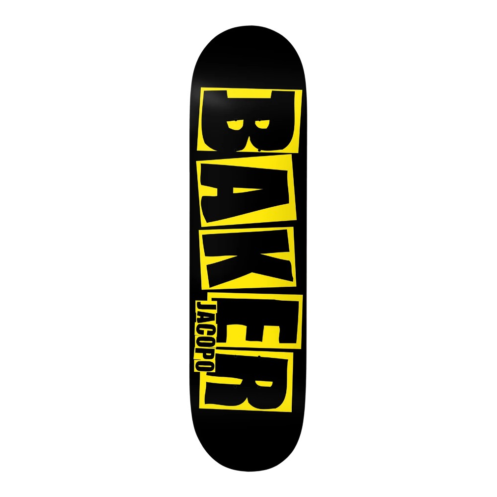 Baker Jacopo Brand Logo Danger Planche de skateboard 8.0