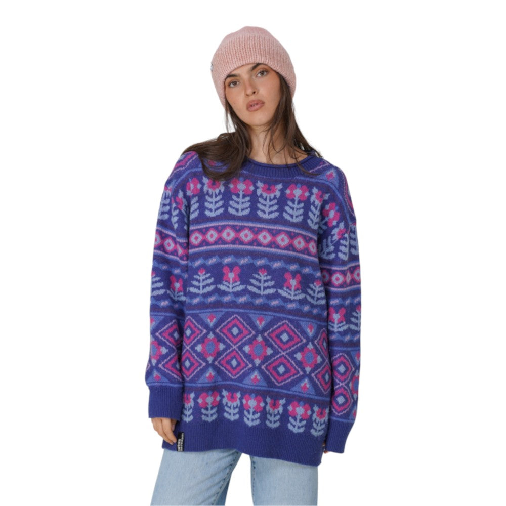 Notice The Reckless Blue Dusk Sweater