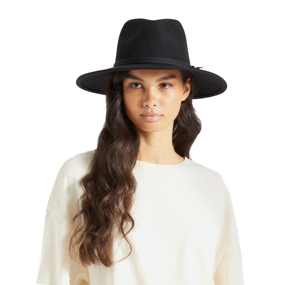 Brixton Joanna Felt Packable Hat Black / S