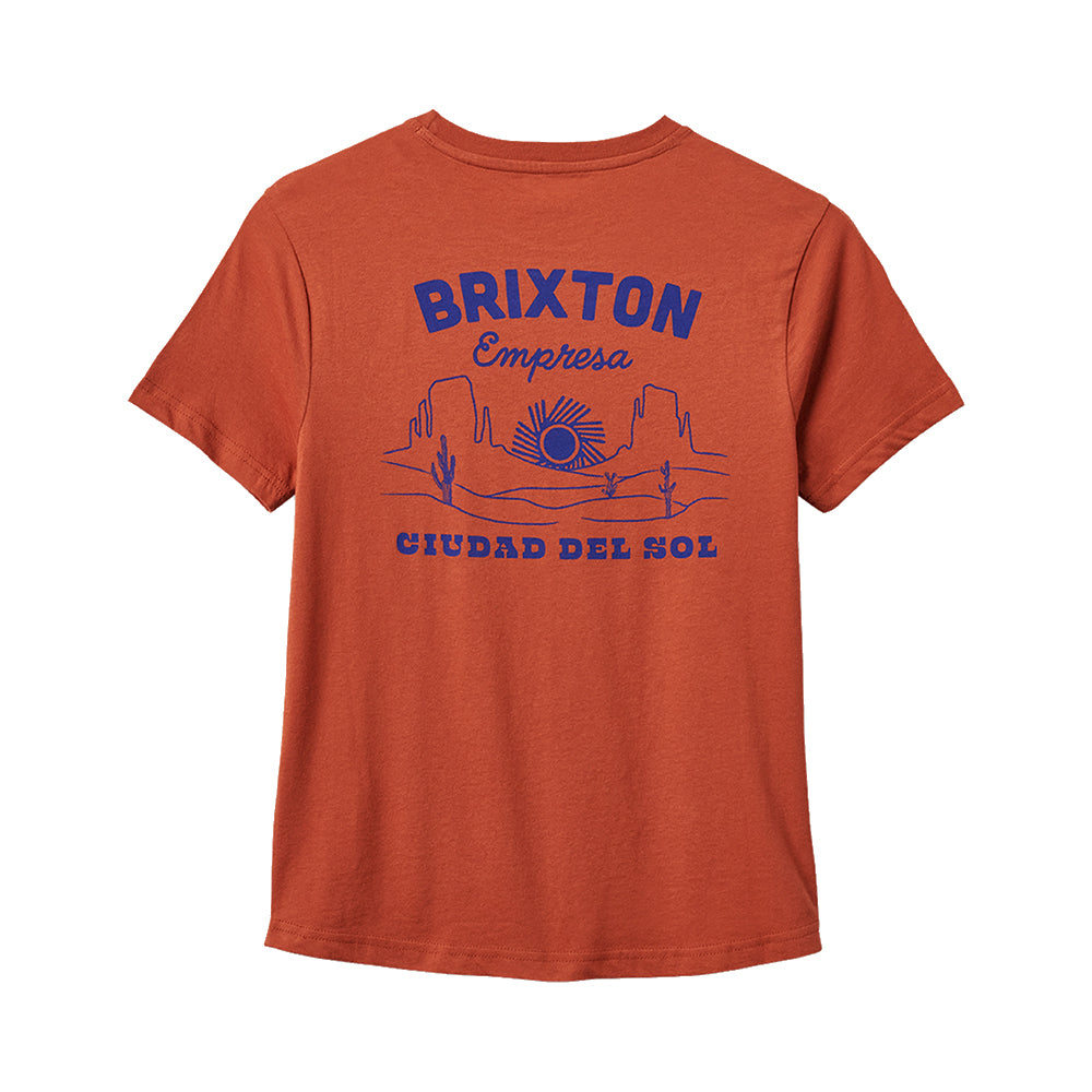 Brixton Womens Empresa Fitted Crew Tee