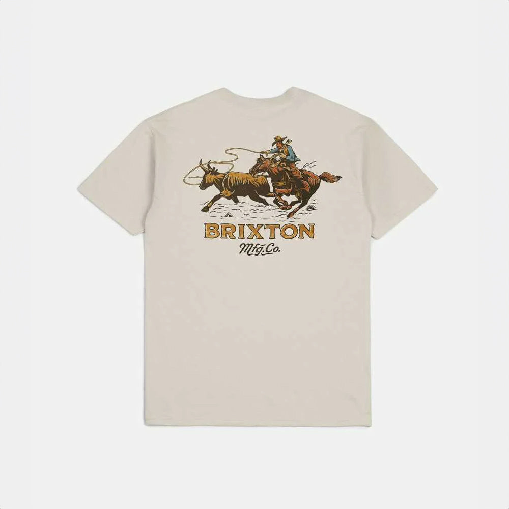 Brixton Wrangling Short Sleeve Standard Tee