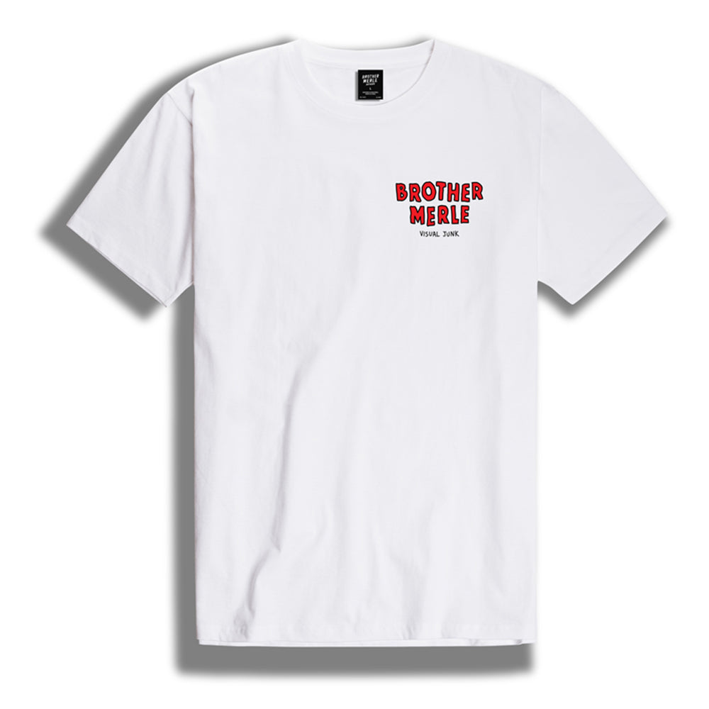 Brother Merle Men's Knit S/S Crew T-Shirt - Wrestling Club