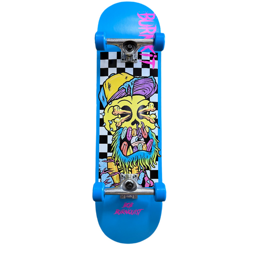 Burnkit Skull Complete Skateboard 8.5"