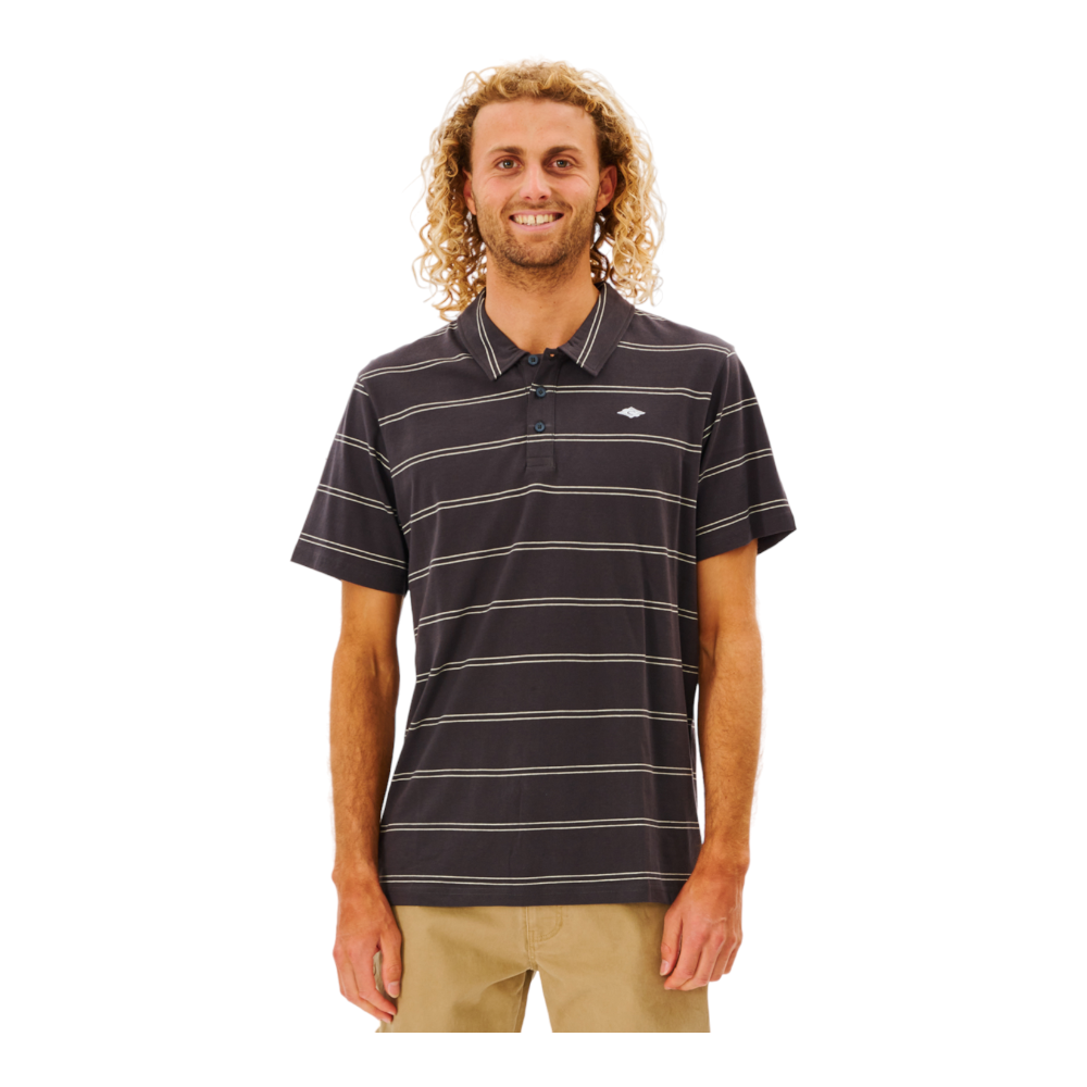 Rip Curl Plain Stripe Polo