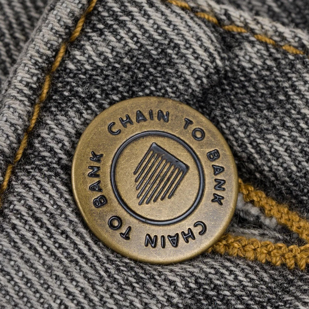 Chain To Bank Billions Baggy Fit Denim Pant