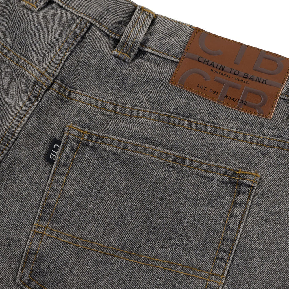 Chain To Bank Billions Baggy Fit Denim Pant