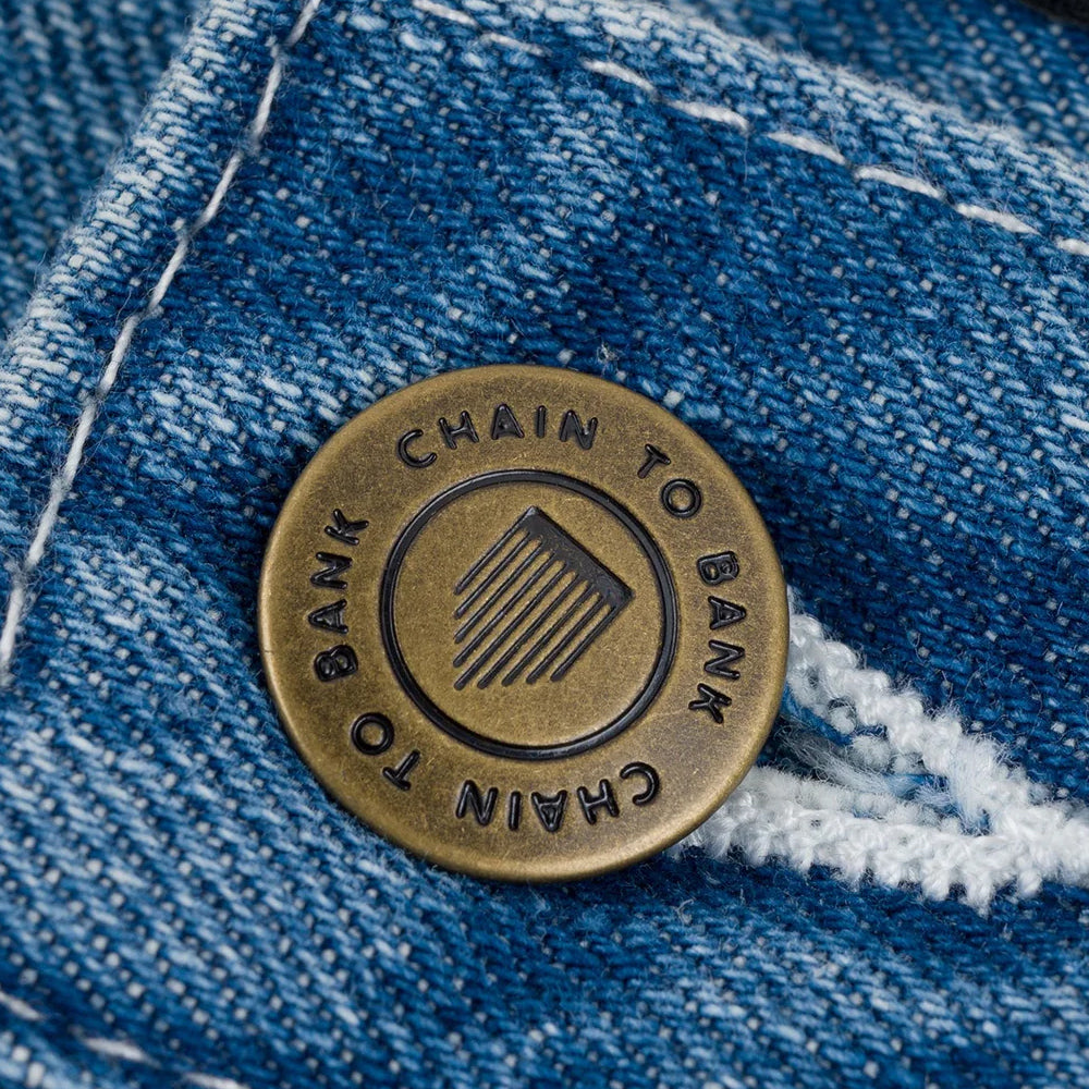 Chain To Bank Billions Baggy Fit Denim Pant