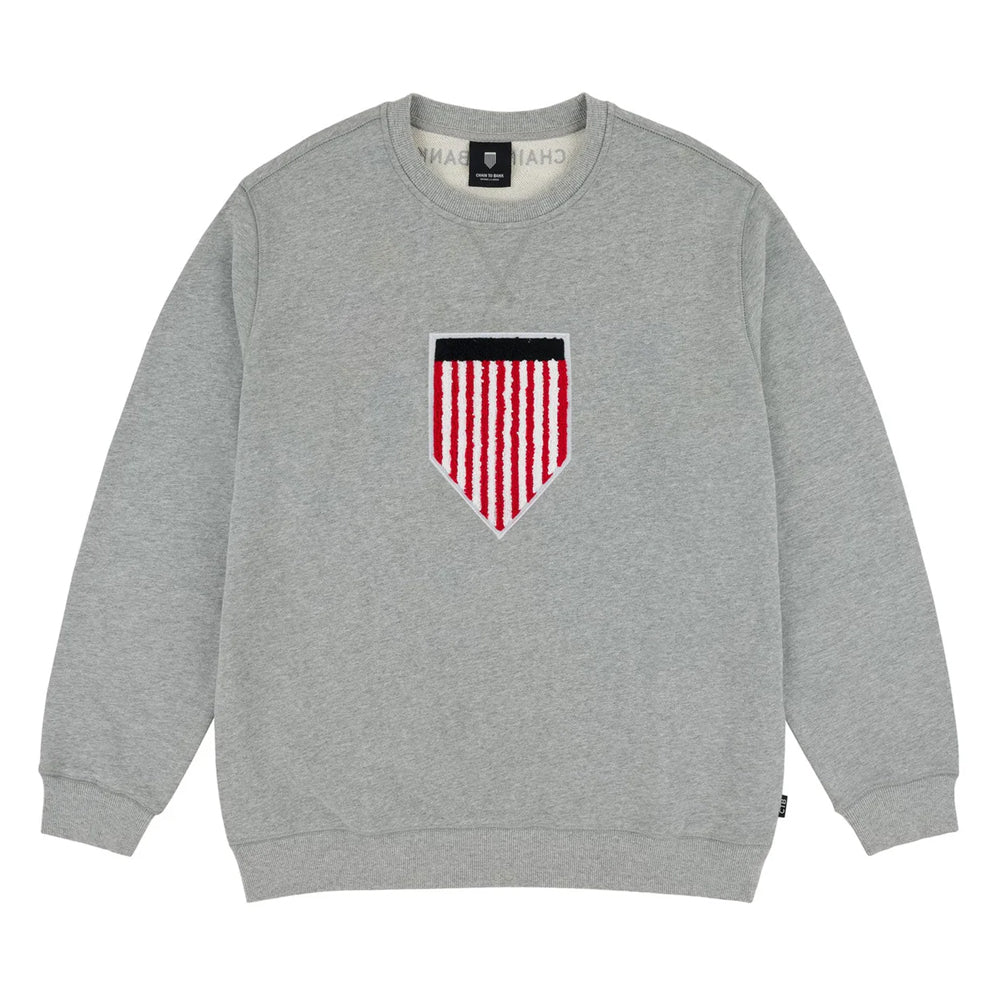 Chain To Bank Classic FT Shield Logo Crew