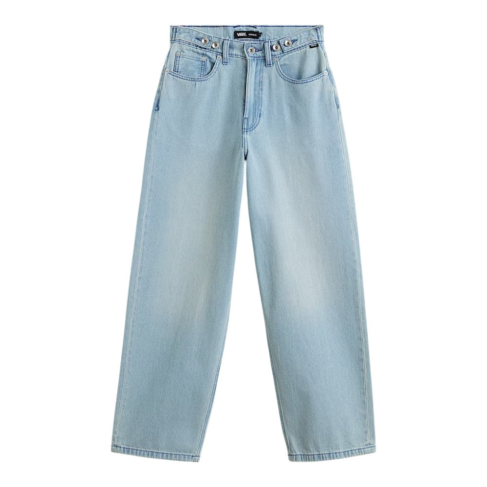 Vans Womens Cinched Check 5 Baggy Jeans