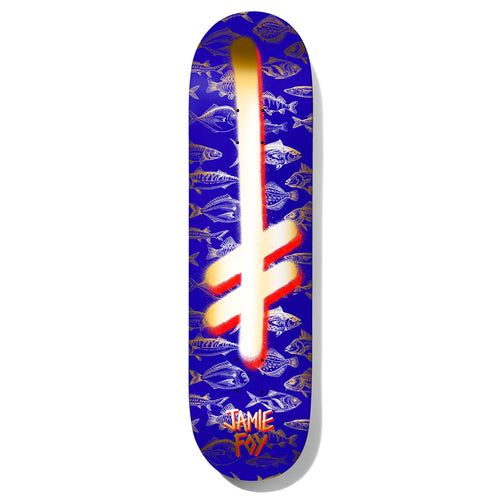 Deathwish Jamie Foy Gang Logo Fishes Skateboard Deck