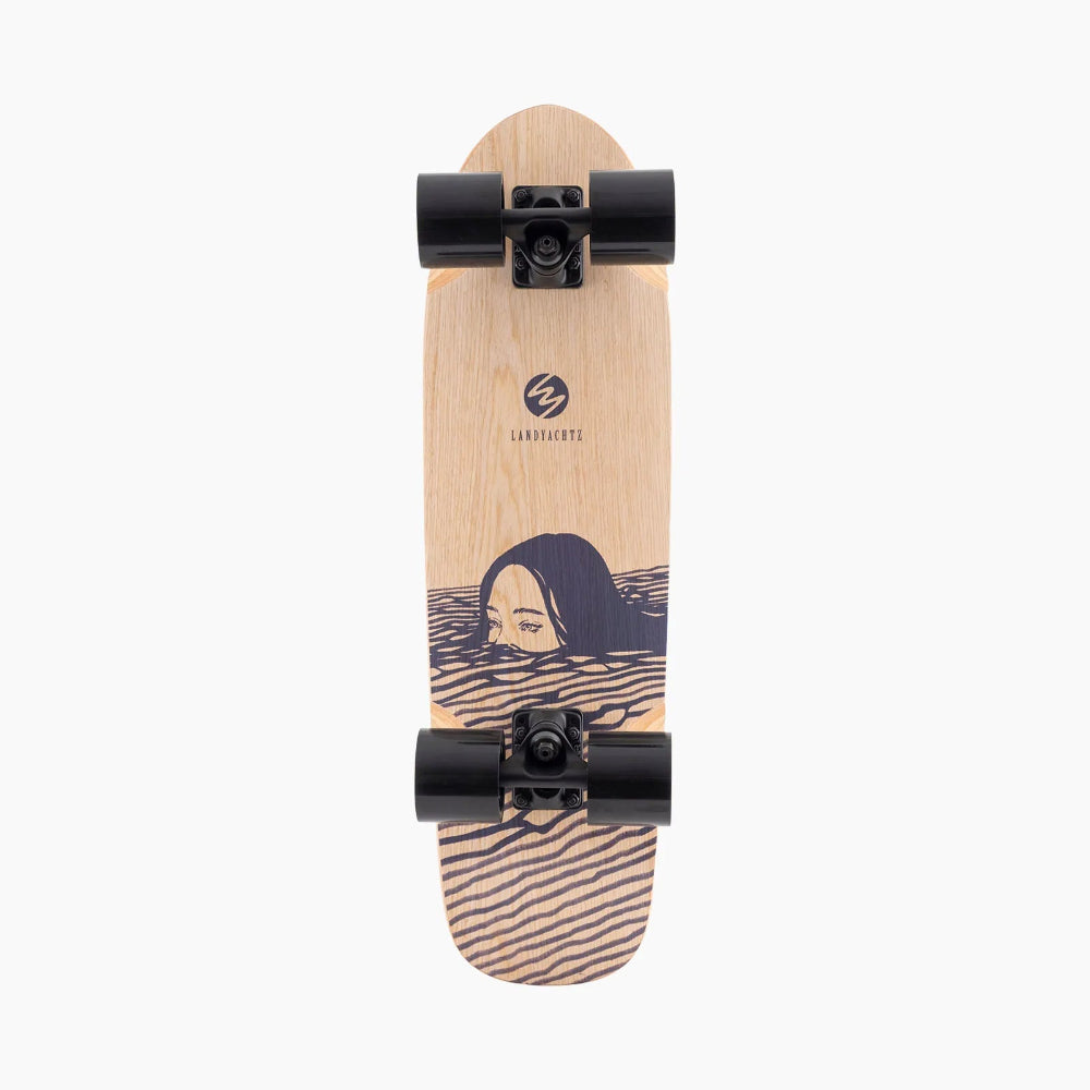 LAndyachtz Dinghy Classic Fender – Midnight Dip Complete Skateboards