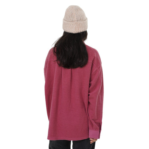 Notice The Reckless Burgundy Shacket