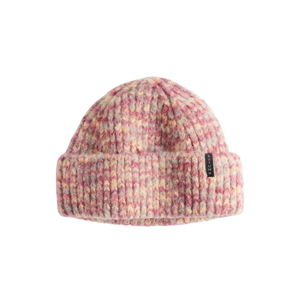 Autumn Marble Knit Beanie