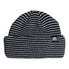 Autumn Stripe Double Roll Beanie