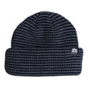 Autumn Stripe Double Roll Beanie
