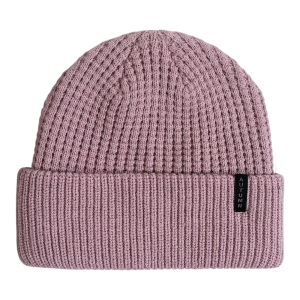 Bonnet en maille thermique d'automne