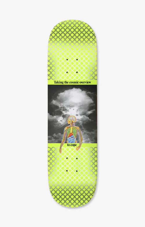 Fucking Awesome Cope Neon Green Skatebard Deck 8"