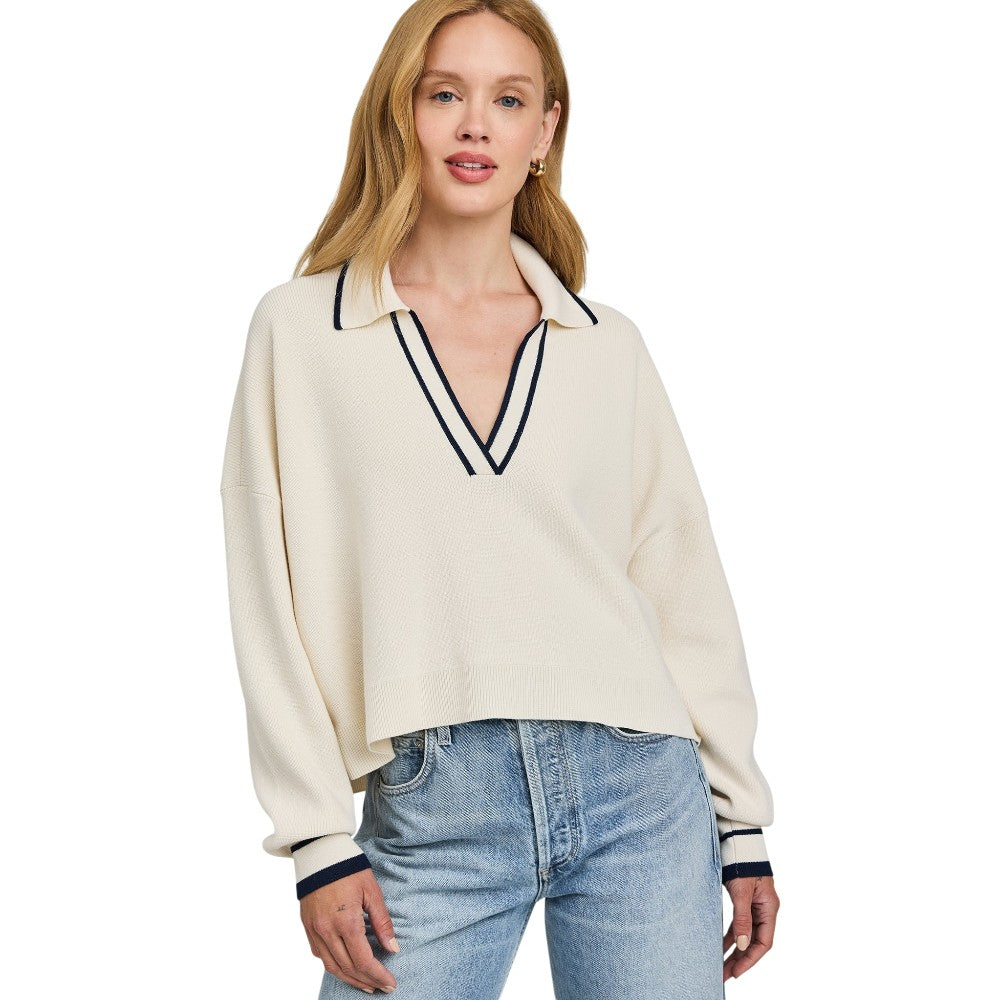 Pull Tristan couleur fauve doux