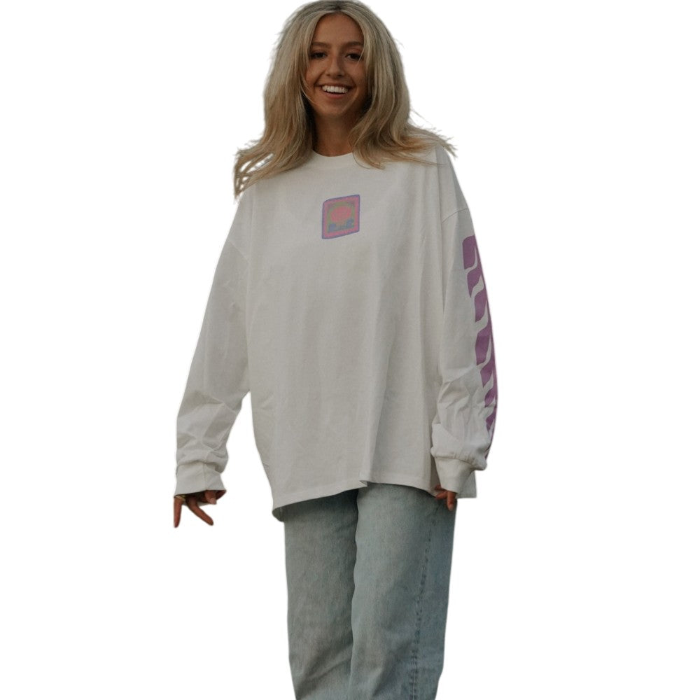 Remarquez le t-shirt à manches longues Reckless Gecko Surf Co.