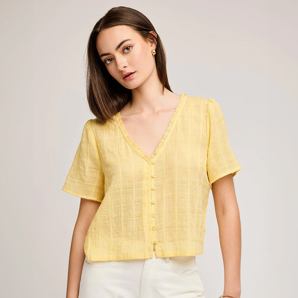 Gentle Fawn Cordelia Textured Cotton Top