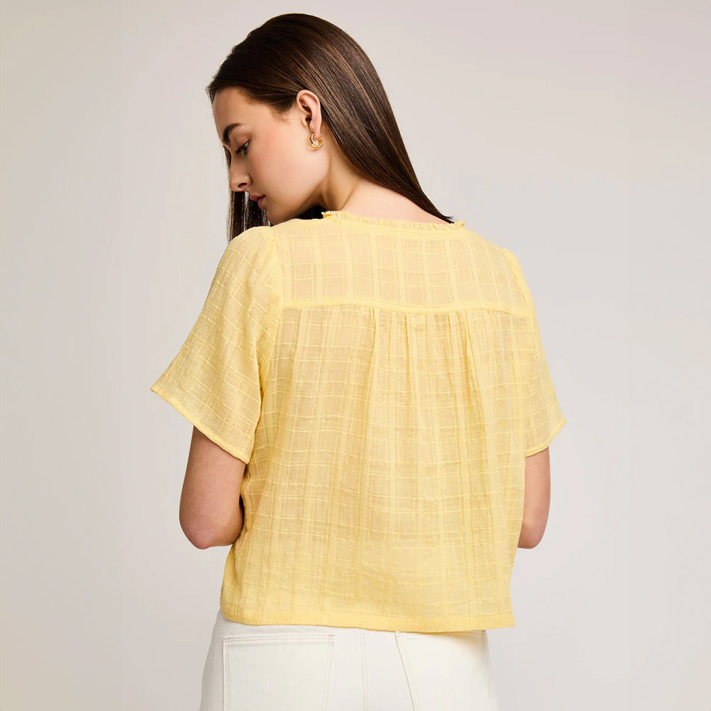 Gentle Fawn Cordelia Textured Cotton Top